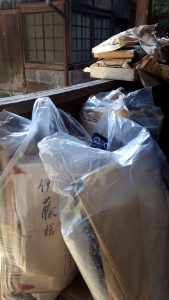 関東圏外のお屋敷から赤帽で配送